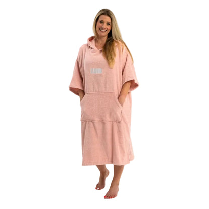 Beachbum Women's Towel Changing Robe - Pink