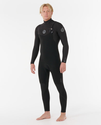Rip Curl Flashbomb Chest Zip 5/3mm Winter Wetsuit 2026 - Black