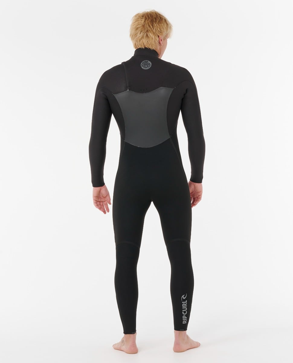 Rip Curl Flashbomb Chest Zip 5/3mm Winter Wetsuit 2026 - Black