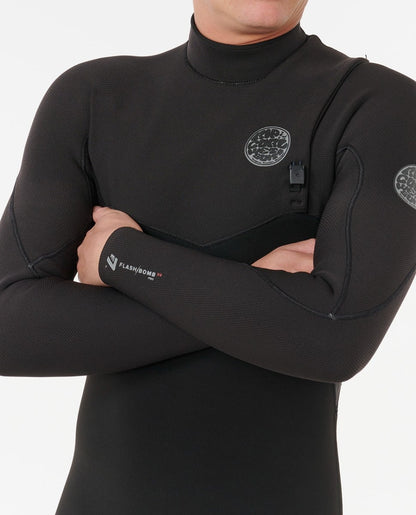 Rip Curl Flashbomb Pro Zip-Free 5/3mm Winter Wetsuit 2026 - Black