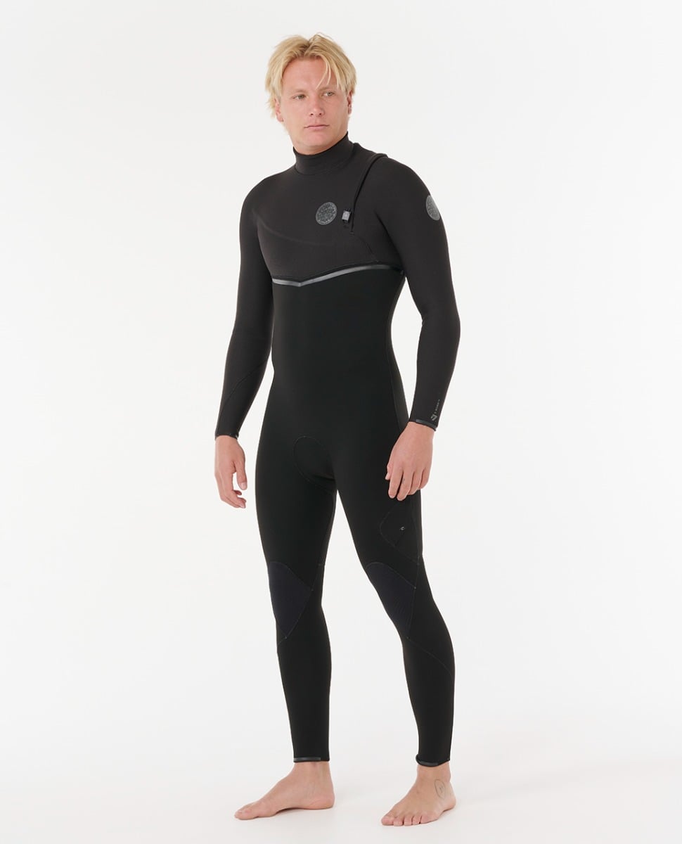 Rip Curl E-Bomb Zip-Free 5/3mm Winter Wetsuit 2026 - Black