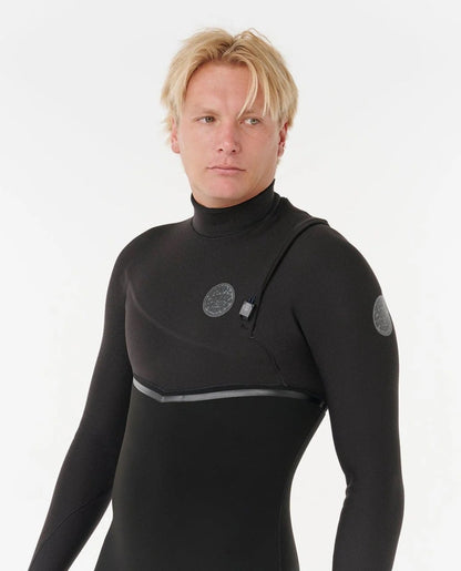 Rip Curl E-Bomb Zip-Free 4/3mm Wetsuit - Black