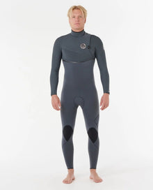 Rip Curl E-Bomb Zip-Free 4/3mm Wetsuit in Iron