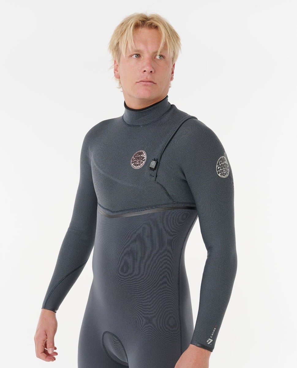 Rip Curl E-Bomb Zip-Free 4/3mm Wetsuit 2026 - Iron