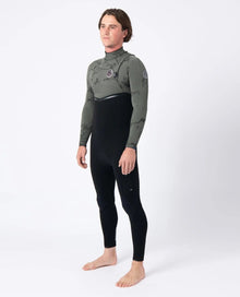 Rip Curl E Bomb 4/3mm Zip Free Wetsuit 2026 - Deep Cactus