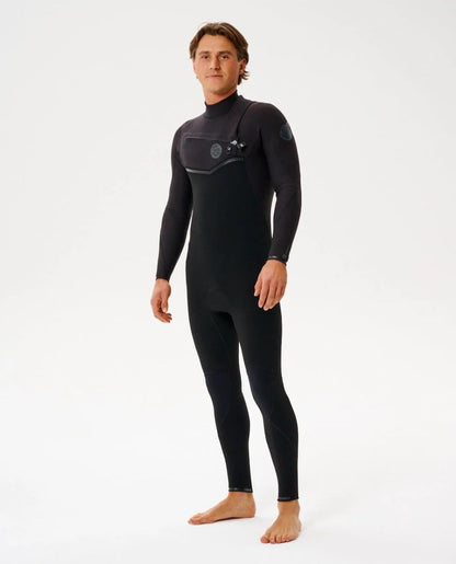 Rip Curl E-Bomb Chest Zip 3/2mm Summer Wetsuit 2026 - Black
