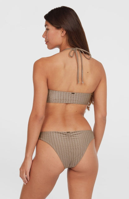 O'Neill Knot Bandeau Matira Womens Bikini Set - Pure Cashmere