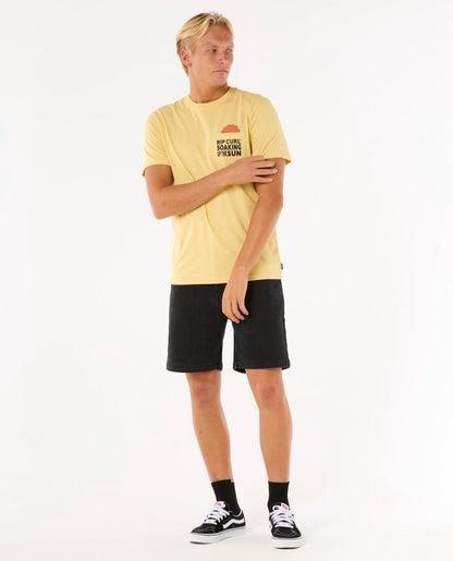 Rip Curl Sun Soaker Men's Pocket Tee - Straw