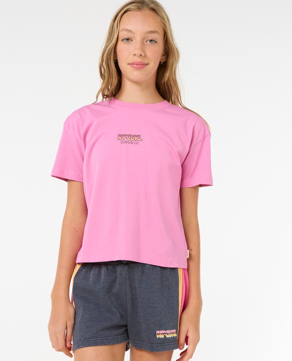 Rip Curl Las Dalias Girls Block Shorts - Navy