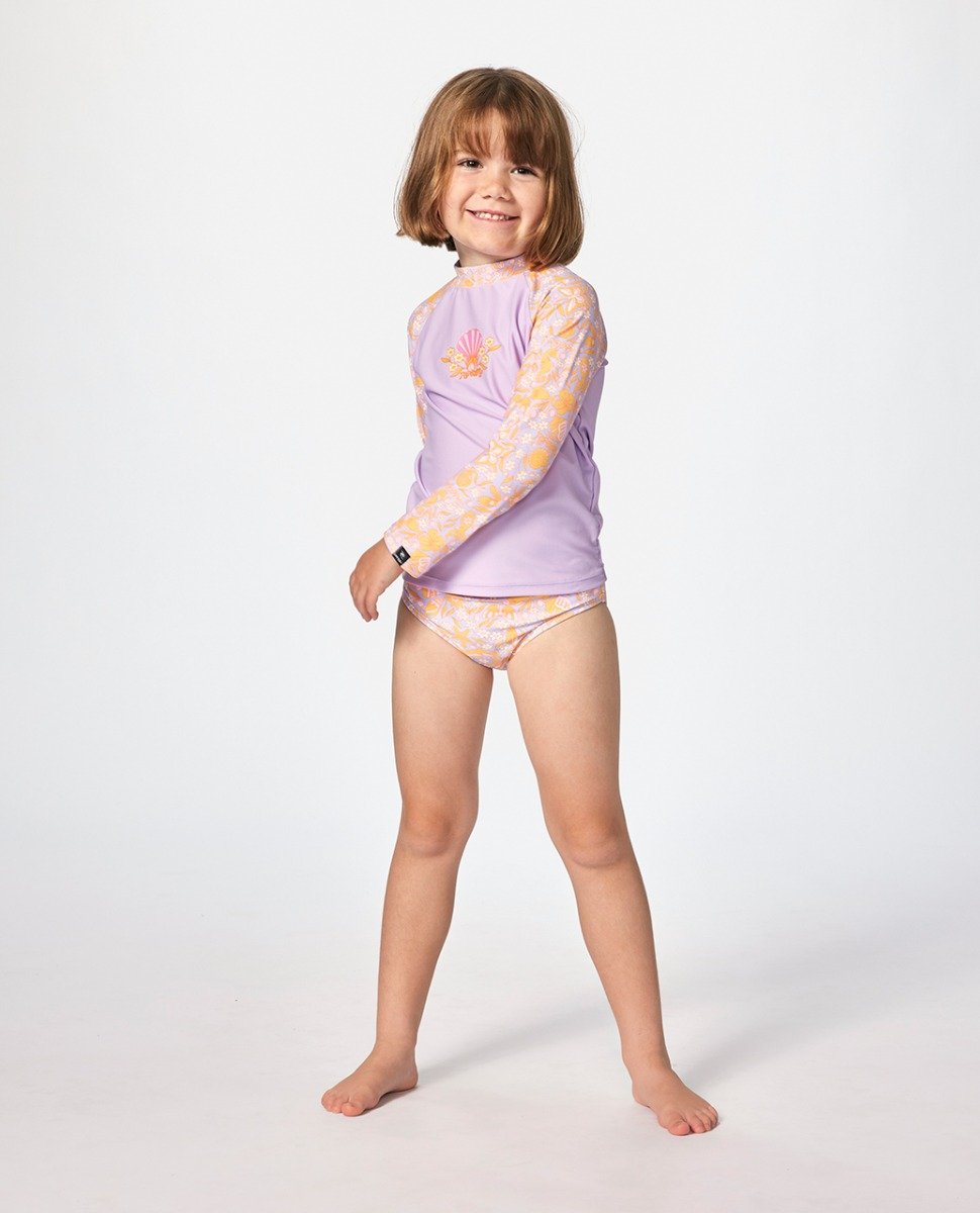 Rip Curl Rainbow Tide Girls Long Sleeve Set - Multi