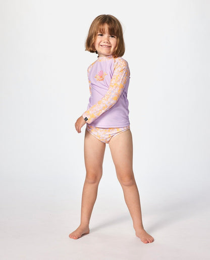 Rip Curl Rainbow Tide Girls Long Sleeve Set - Multi