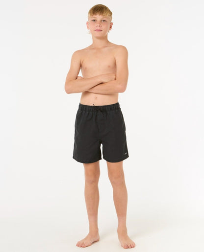 Rip Curl Bondi Boys Volley Boardshorts - Black