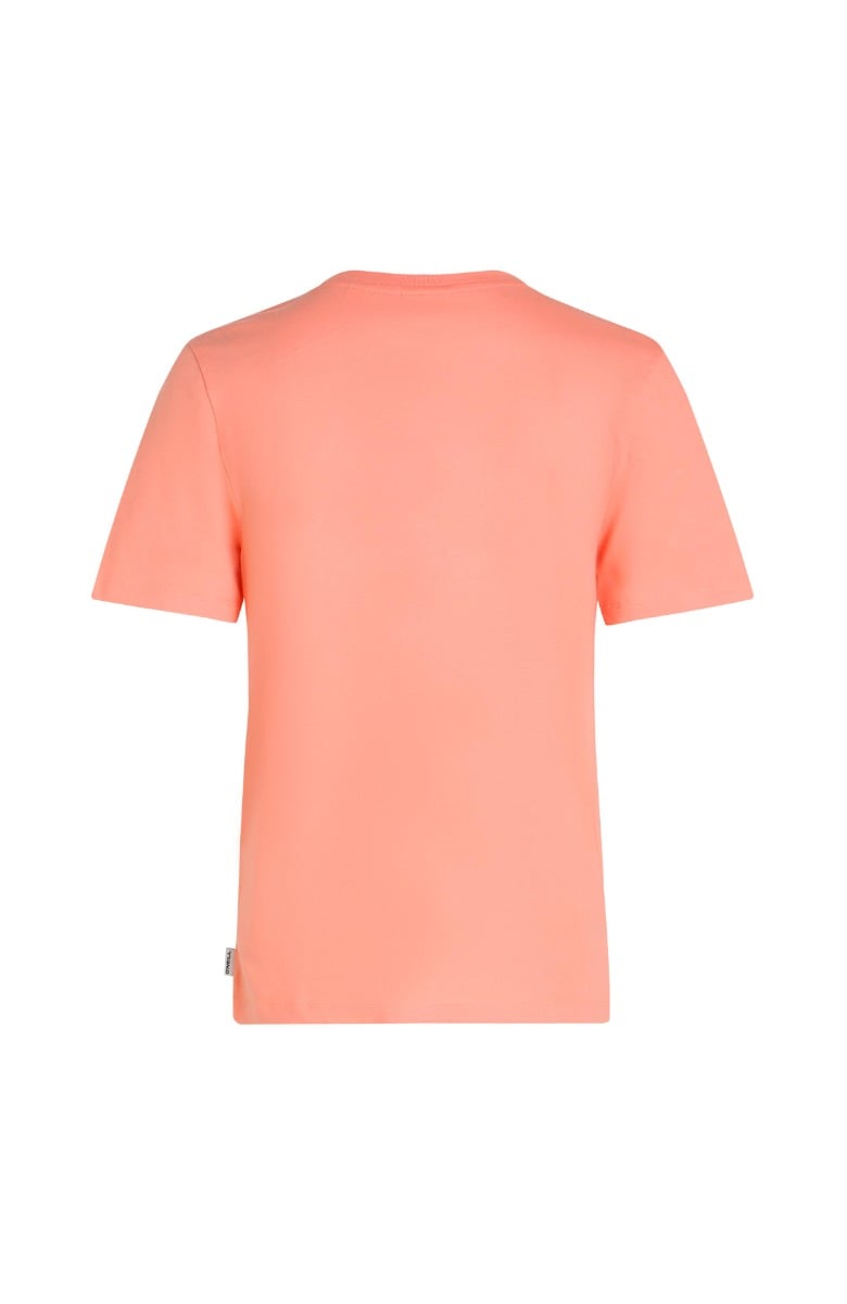 O'Neill Essentials Script Womens T-Shirt - Coral Pink