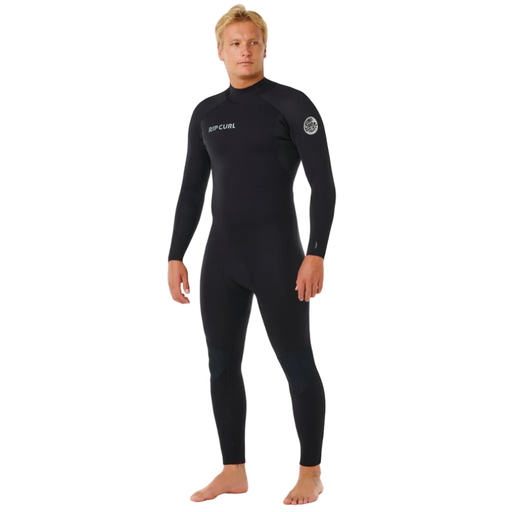 Rip Curl Mens Trad 5/4mm Back Zip Winter Wetsuit 2026 - Black