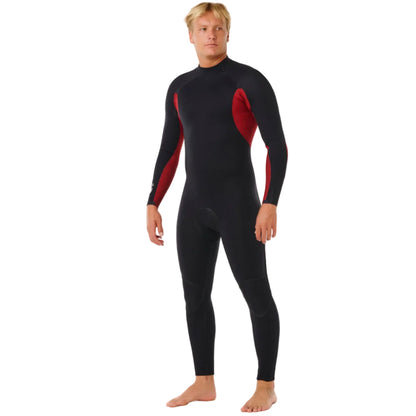 Rip Curl Mens Trad 5/4mm Back Zip Winter Wetsuit 2026 - Black