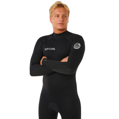 Rip Curl Mens Trad 5/4mm Back Zip Winter Wetsuit 2026 - Black