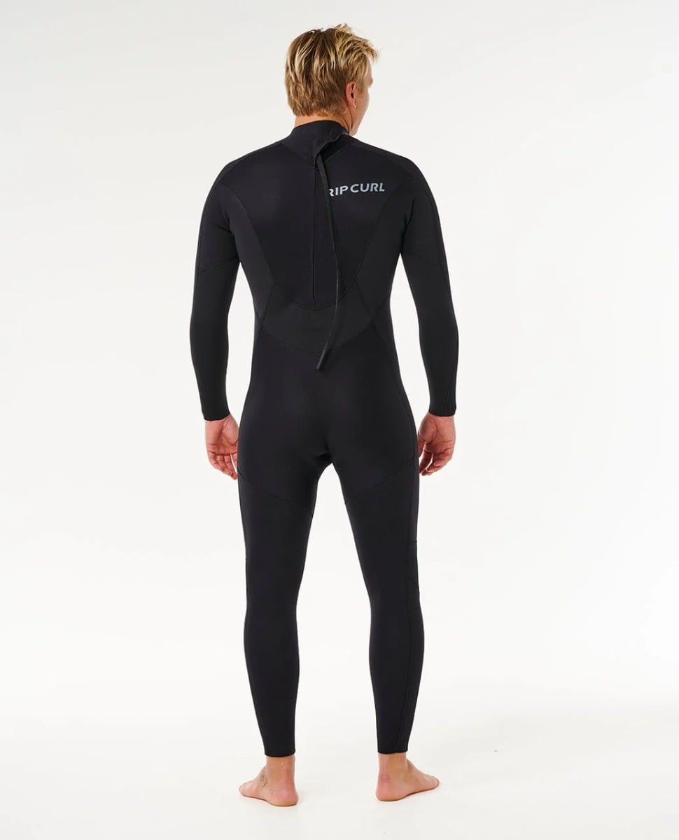 Rip Curl Trad Back Zip 4/3mm Wetsuit 2026 - Black