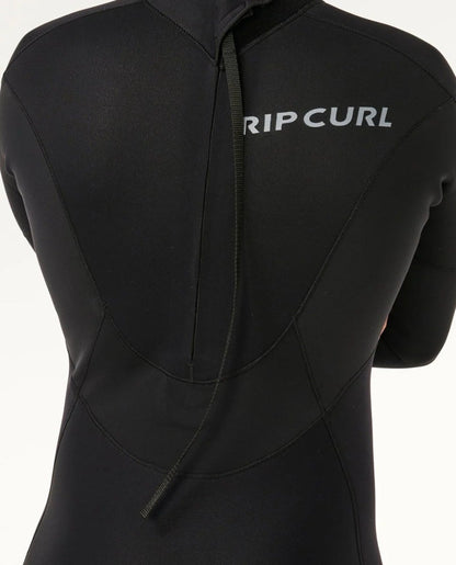 Rip Curl Trad Back Zip 3/2mm Summer Wetsuit 2026 - Black