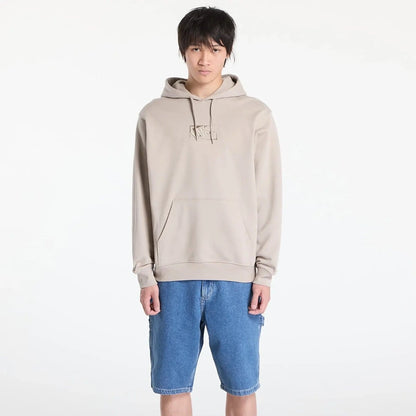 Vans Blocked Box Pull Over Hoodie in Mushroom