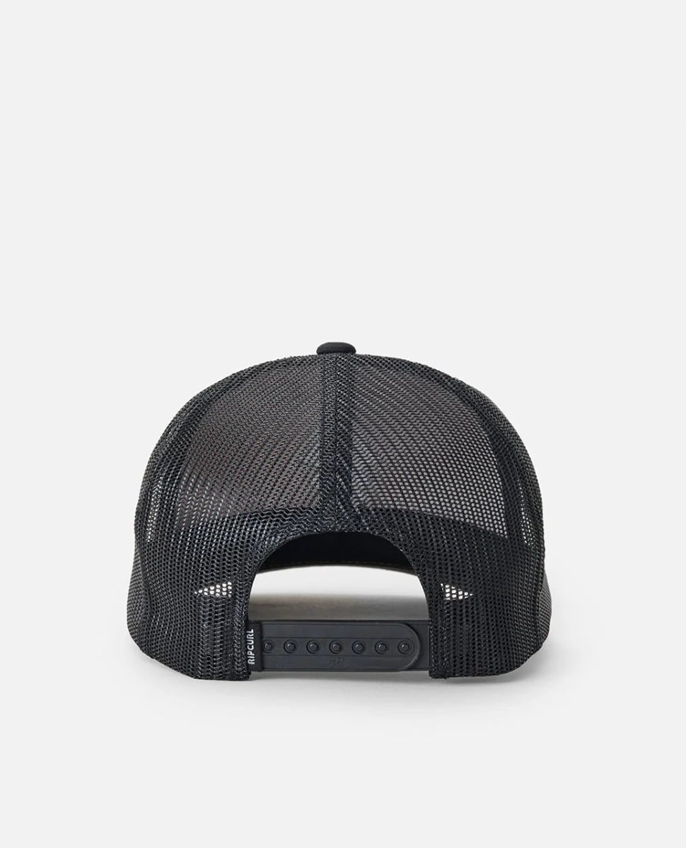 Rip Curl Search Icon Trucker Cap - Off White/Black