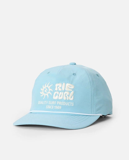 Rip Curl Pacific Rinse Flexfit Snapback Cap in Faded Denim