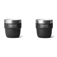 Yeti Rambler 4oz Espresso 2 Pack Stackable Cups - Black