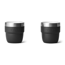 Yeti Rambler 4oz Espresso 2 Pack Stackable Cups - Black