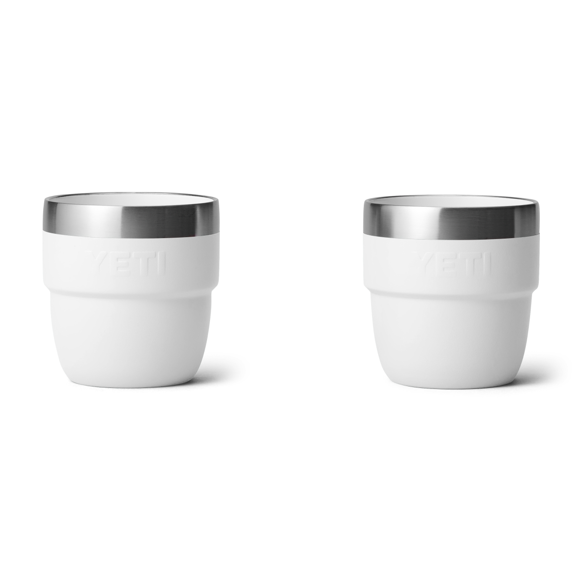 Yeti Rambler 4oz Espresso 2 Pack Stackable Cups - White