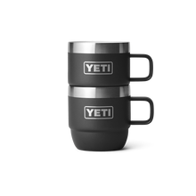 Yeti Rambler 6oz Espresso 2 Pack Stackable Cups - Black