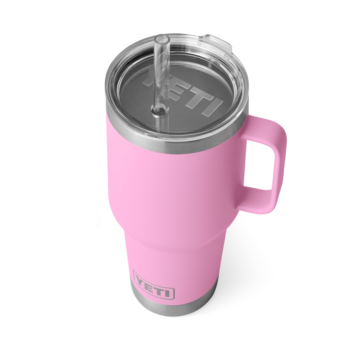 Yeti Rambler 35oz Straw Mug with Straw Lid - Power Pink