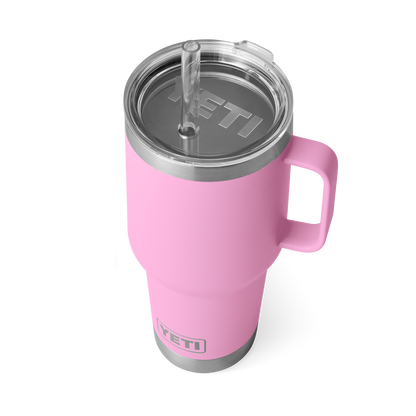 Yeti Rambler 35oz Straw Mug with Straw Lid - Power Pink