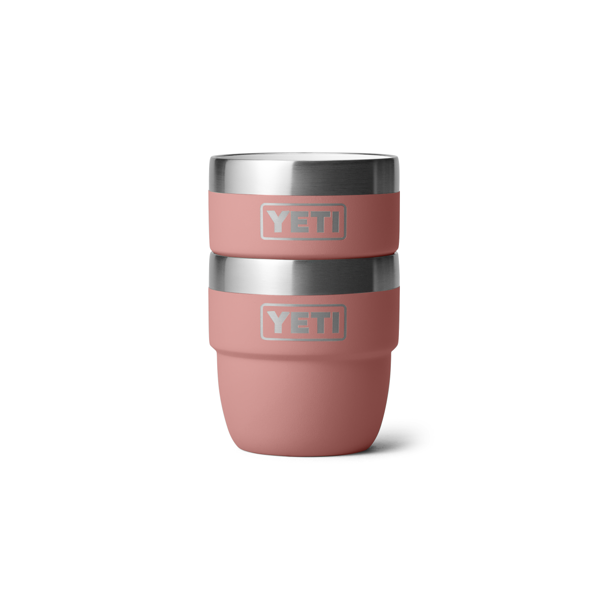 Yeti Rambler 4oz Stackable Espresso Cups - Sandstone Pink