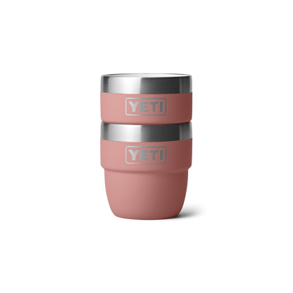 Yeti Rambler 4oz Stackable Espresso Cups - Sandstone Pink