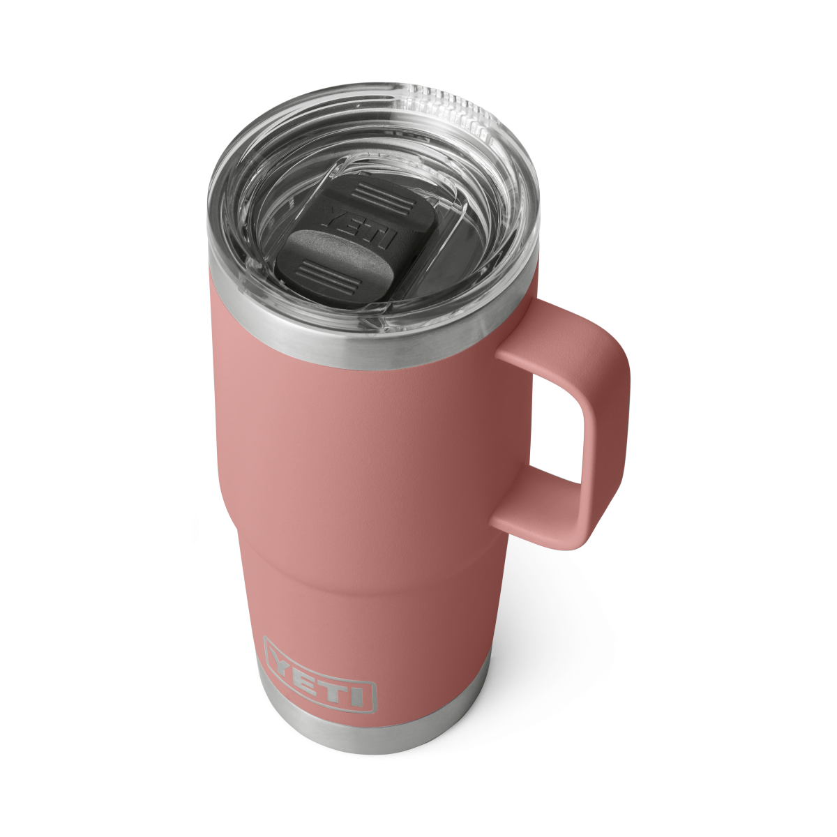 Yeti Rambler 20oz Travel Mug with Stronghold Lid - Sandstone Pink