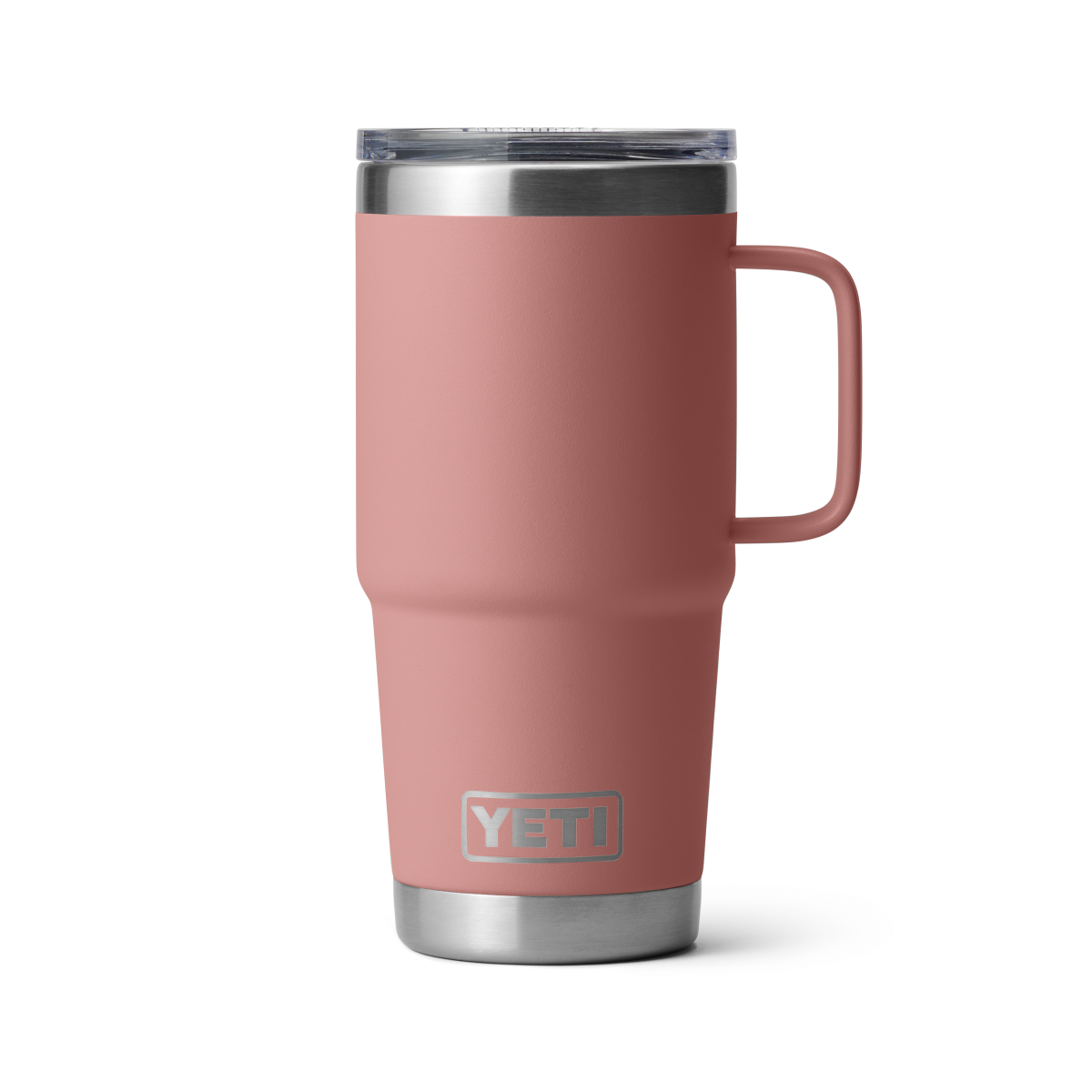 Yeti Rambler 20oz Travel Mug with Stronghold Lid - Sandstone Pink