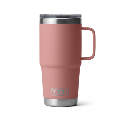 Yeti Rambler 20oz Travel Mug with Stronghold Lid - Sandstone Pink