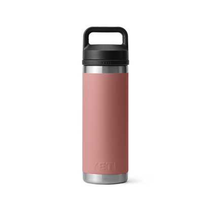 Yeti Rambler 18oz Bottle 2.0 with Chug Cap - Sandstone Pink