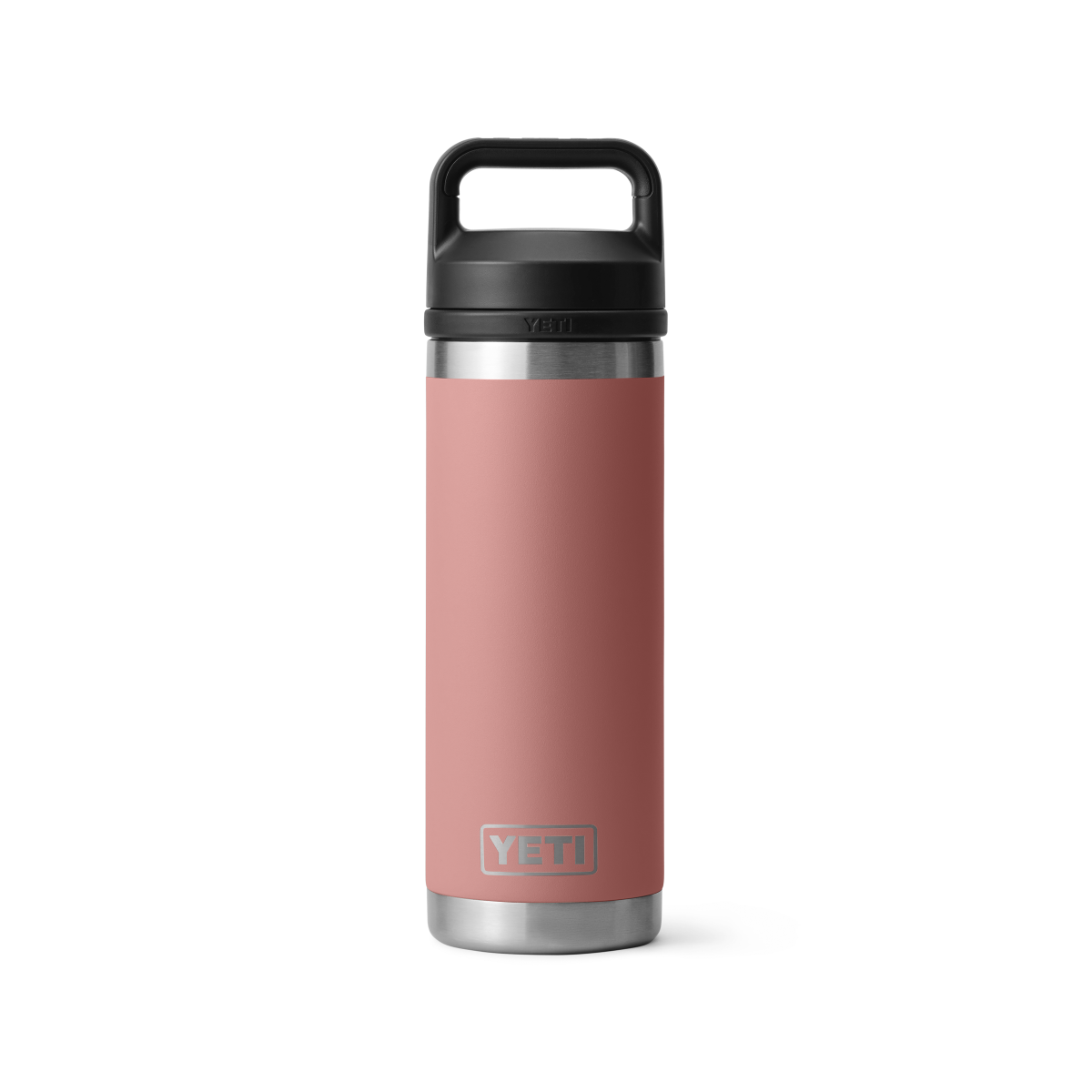 Yeti Ramber 18oz Bottle 2.0 with Chug Cap - Sandstone Pink