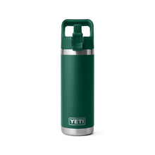 Yeti Rambler 18oz Straw Bottle - Black Forest Green