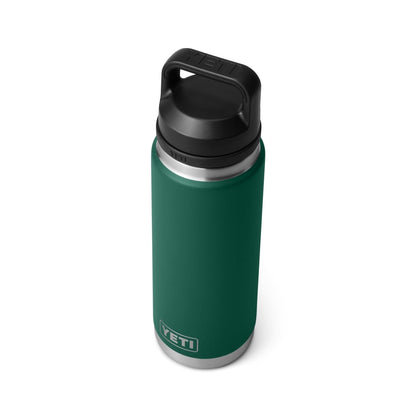 Yeti Rambler 26oz Bottle with Chug Cap - Black Forest Green
