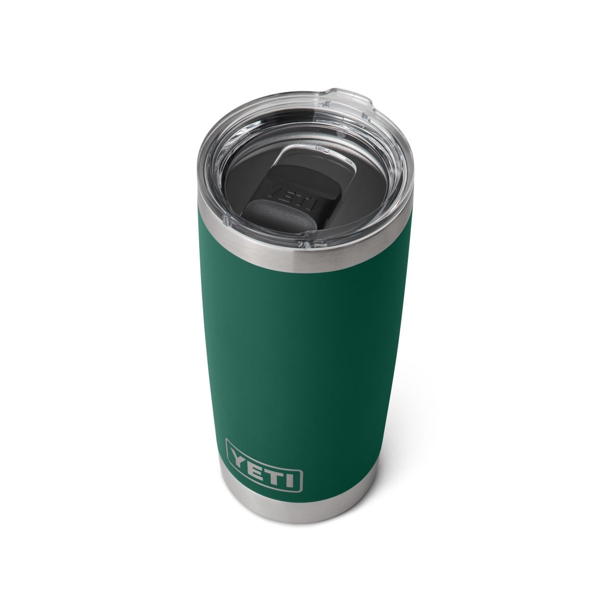 Yeti Rambler 20oz Tumbler with MagSlider Lid - Black Forest Green
