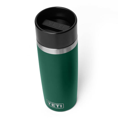 Yeti Rambler 16 Oz Insulated Travel Bottle - Black Forest Green