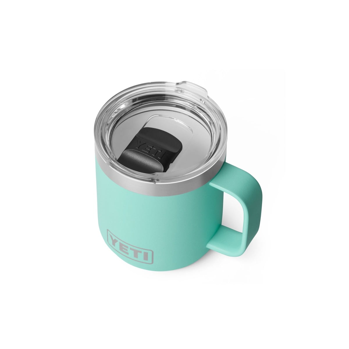 Yeti Rambler 10oz Stackable Mug with DuraSip Ceramic Lining & MagSlider Lid - Seafoam