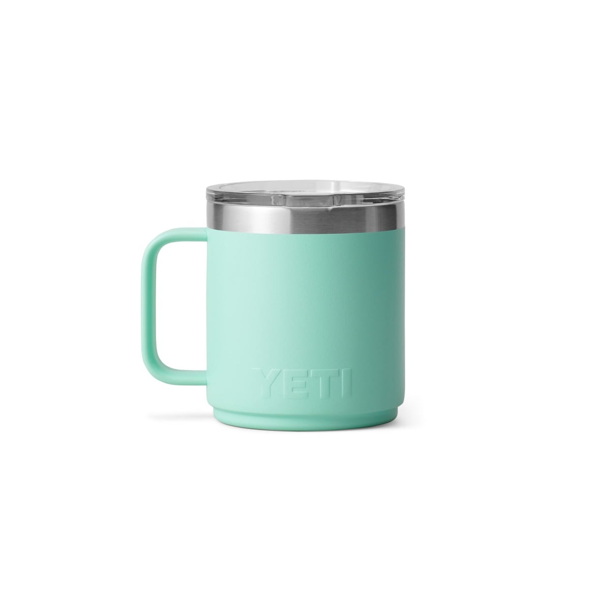 Yeti Rambler 10oz Stackable Mug with DuraSip Ceramic Lining & MagSlider Lid - Seafoam