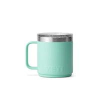 Yeti Rambler 10oz Stackable Mug with DuraSip Ceramic Lining & MagSlider Lid - Seafoam