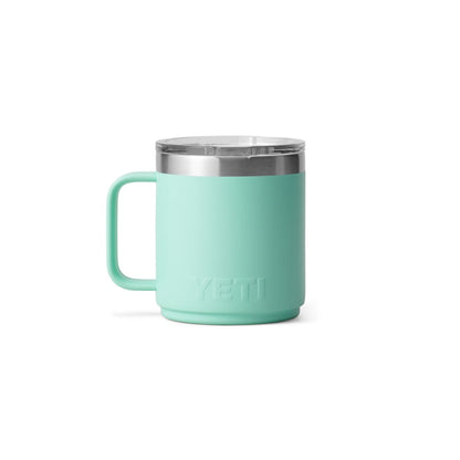 Yeti Rambler 10oz Stackable Mug with DuraSip Ceramic Lining & MagSlider Lid - Seafoam