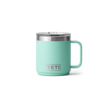 Yeti Rambler 10oz Stackable Mug with DuraSip Ceramic Lining & MagSlider Lid - Seafoam