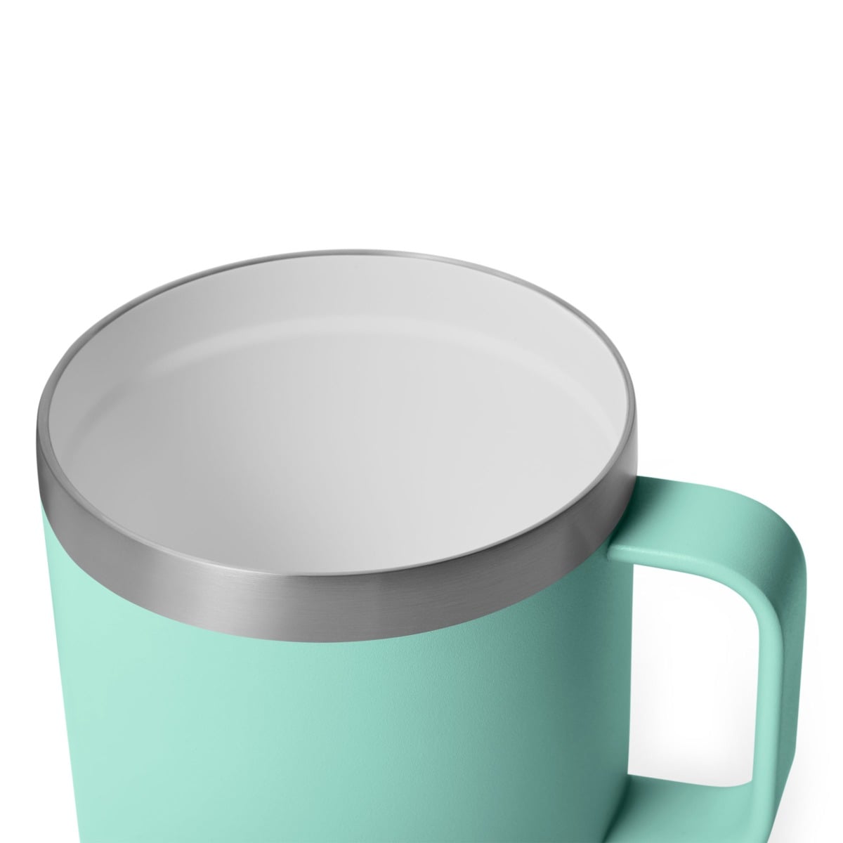 Yeti Rambler 14oz Stackable Mug with DuraSip Ceramic Lining & MagSlider Lid - Seafoam