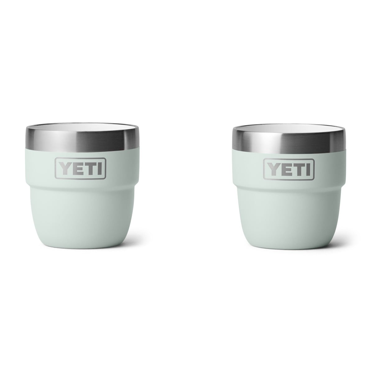 Yeti Rambler 4oz Espresso Ceramic Lining Stackable Cups (2 Pack) in Ridgeline
