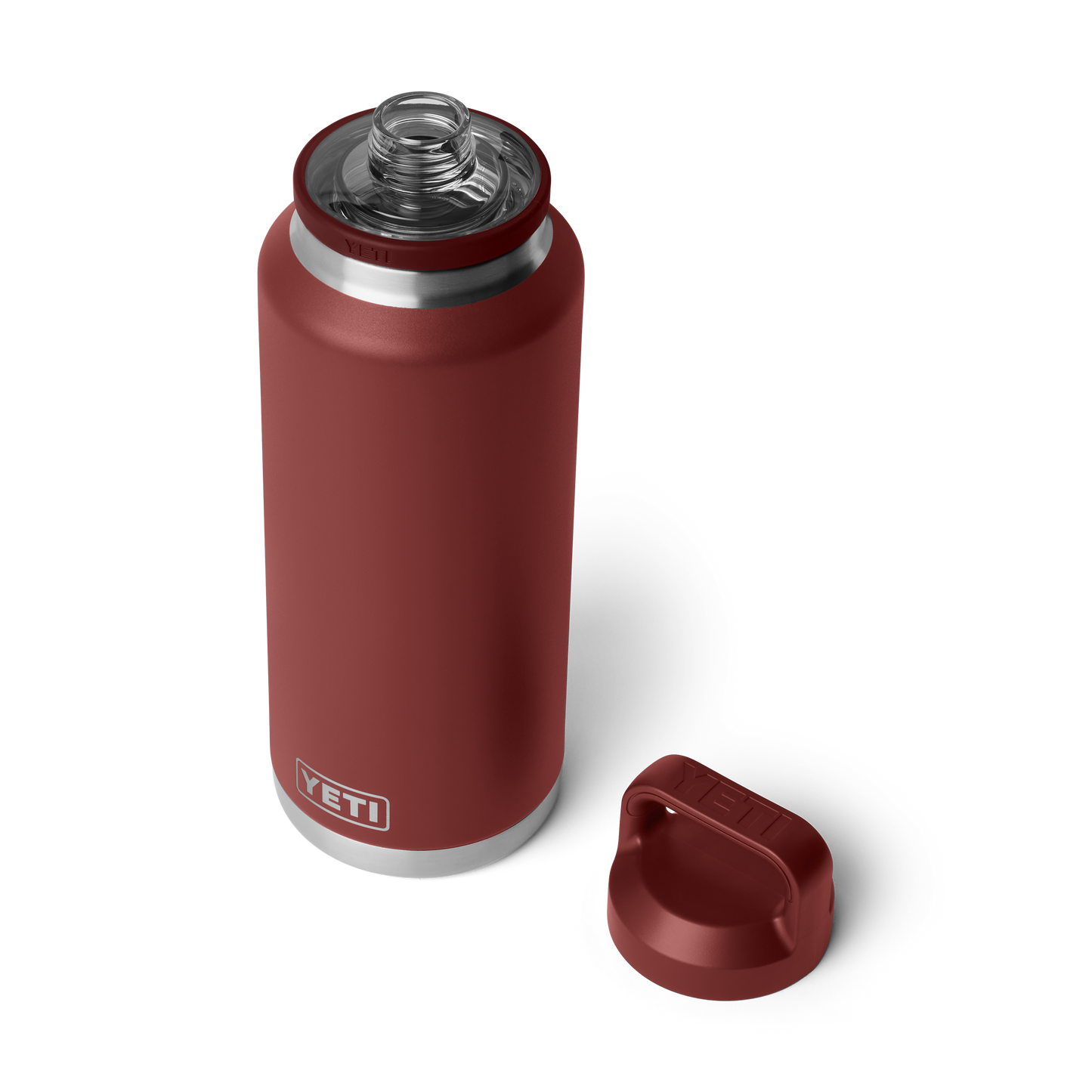 Yeti Rambler 46oz Bottle With Chug Cap - Stag Red